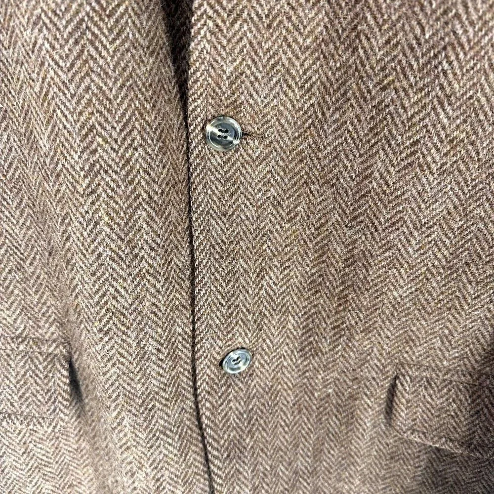 Vintage Harris Tweed Pure Scottish Wool  Blazer Dall's LTD. Schenectady, NY - Picture 6 of 16